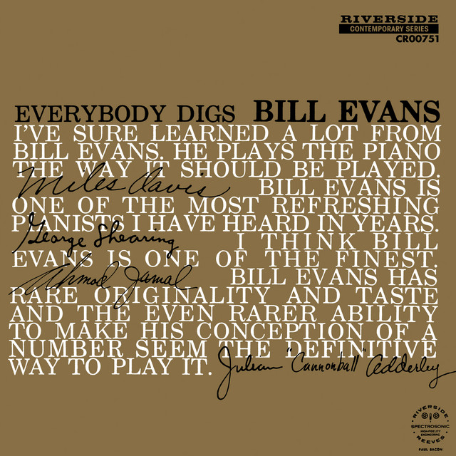 Bill Evans ‘Everybody Digs Bill Evans’&nbsp;(1959)